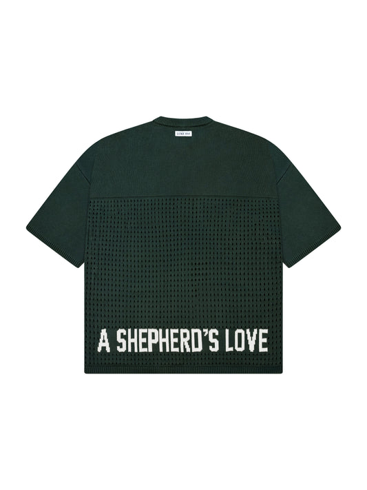 A SHEPHERD'S LOVE JERSEY - FOREST GREEN