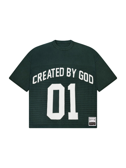 A SHEPHERD'S LOVE JERSEY - FOREST GREEN