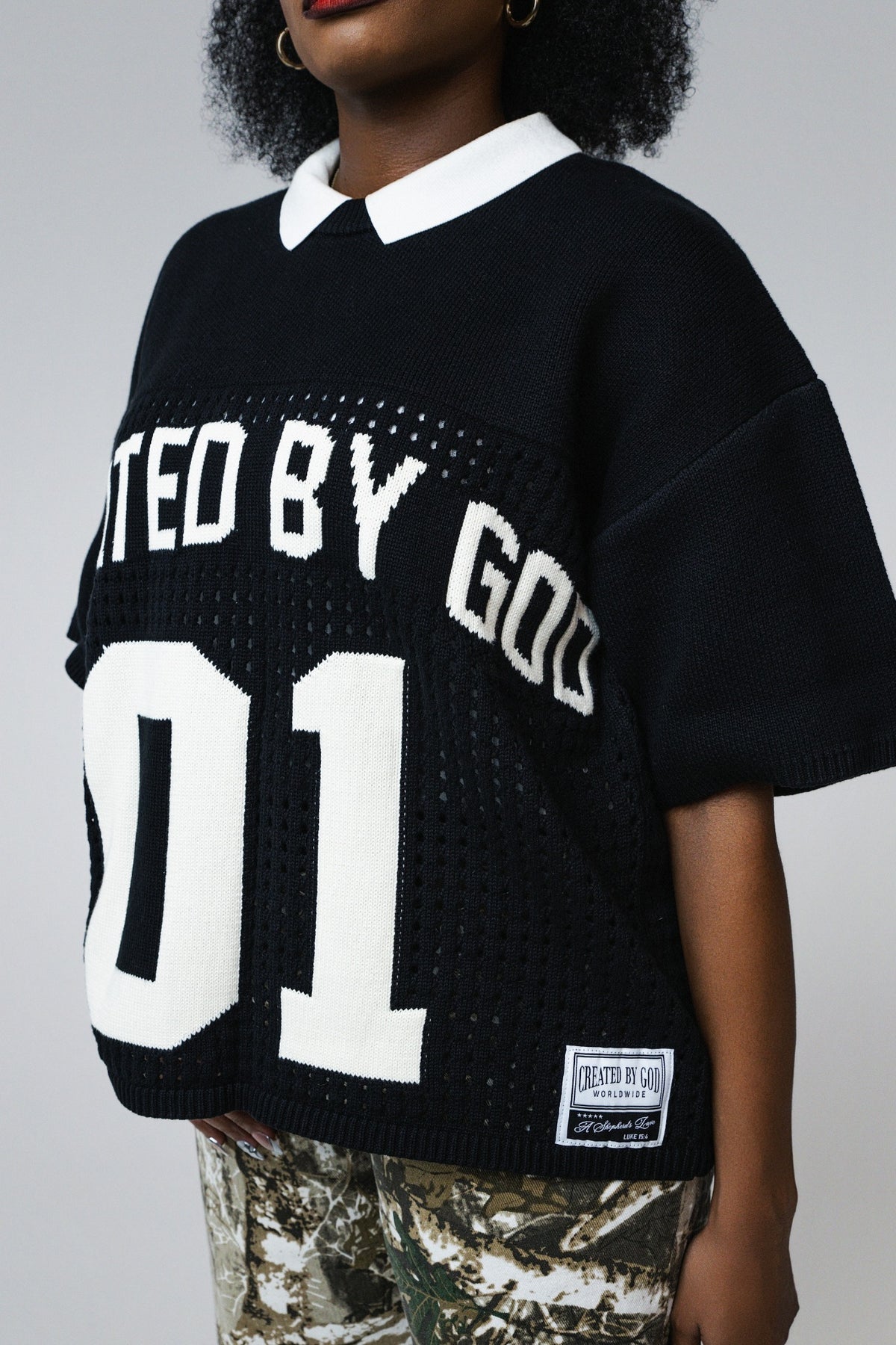 A SHEPHERD'S LOVE JERSEY - ONYX BLACK
