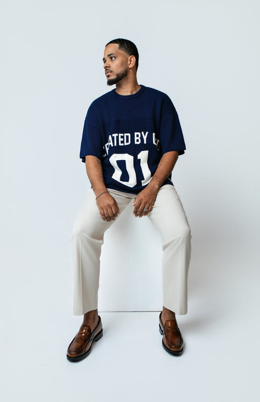 A SHEPHERD'S LOVE JERSEY - MIDNIGHT NAVY