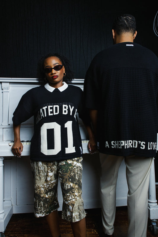 A SHEPHERD'S LOVE JERSEY - ONYX BLACK
